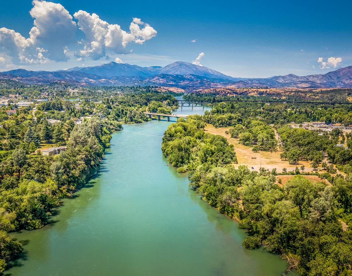 Panoramic Image of Redding, CA